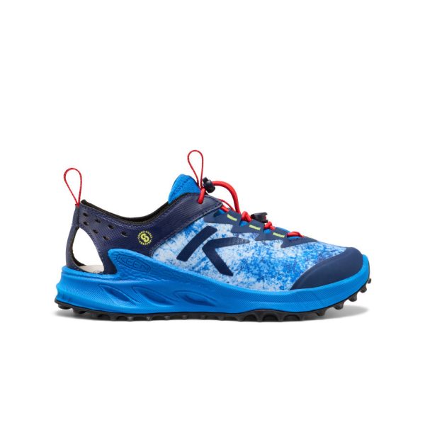 Big Kids' Zionic ADV Sandal | Precious Blue/Racing Red