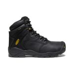 Men's Louisville 6 Waterproof Boot (Steel Toe) | Black