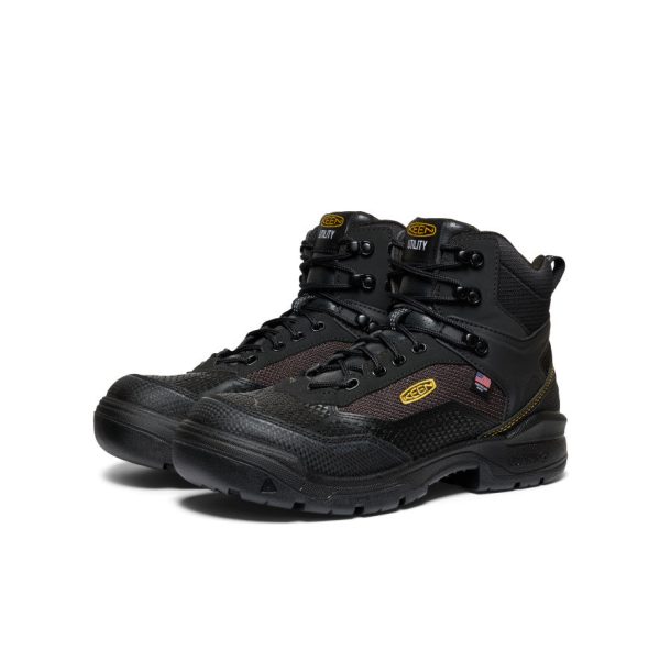 Men's Stronglite Waterproof Boot (Carbon Toe) | Black/Black