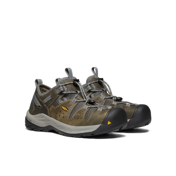Men's Atlanta Cool II ESD (Steel Toe) | Gargoyle/Midnight Navy