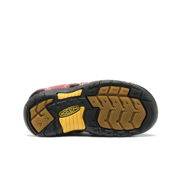 Newport Sandal Keychain | Red