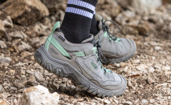 Women's Targhee IV Waterproof Hiking Shoe | Bison/Huckleberry