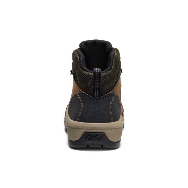 Men's Skokie Waterproof Work Boot (Soft Toe) | Forest Night/Black