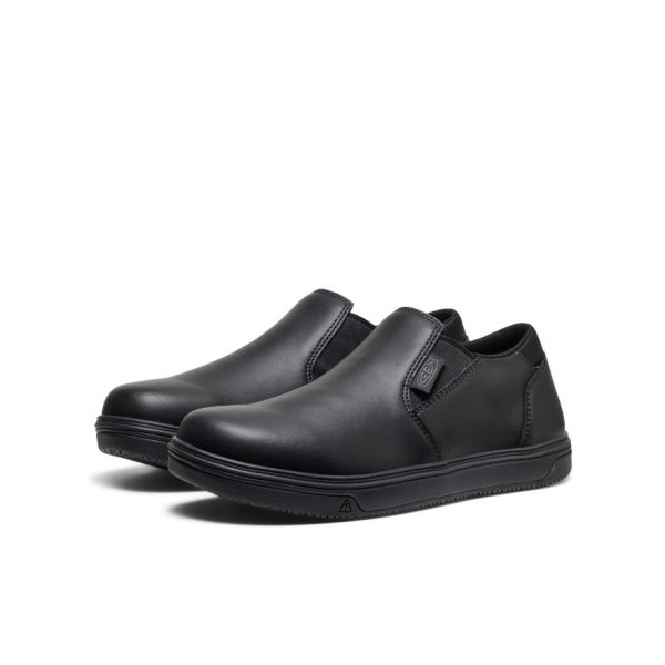 Men's Kenton Shift WTX Work Shoe (Soft Toe) | Black/Black