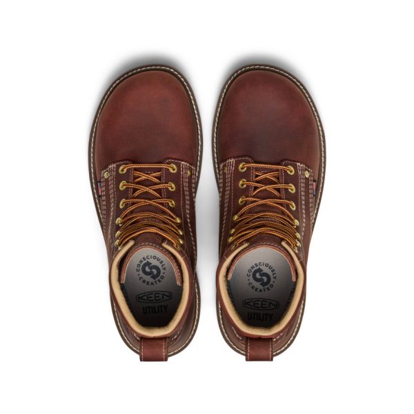 Men's Liberty 6 Waterproof 90?? Heel Boot (Carbon Toe) | Bombay Brown/Gum